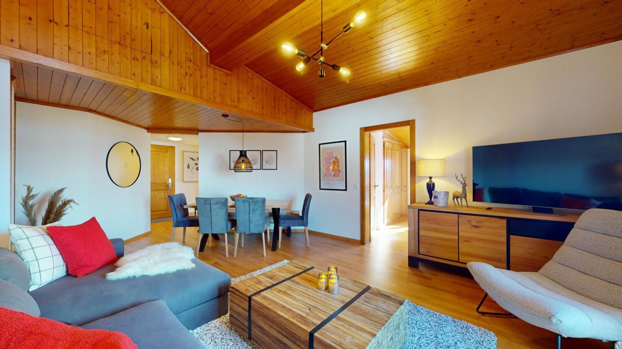 No 8 Bed & Bar Otel Verbier Dış mekan fotoğraf